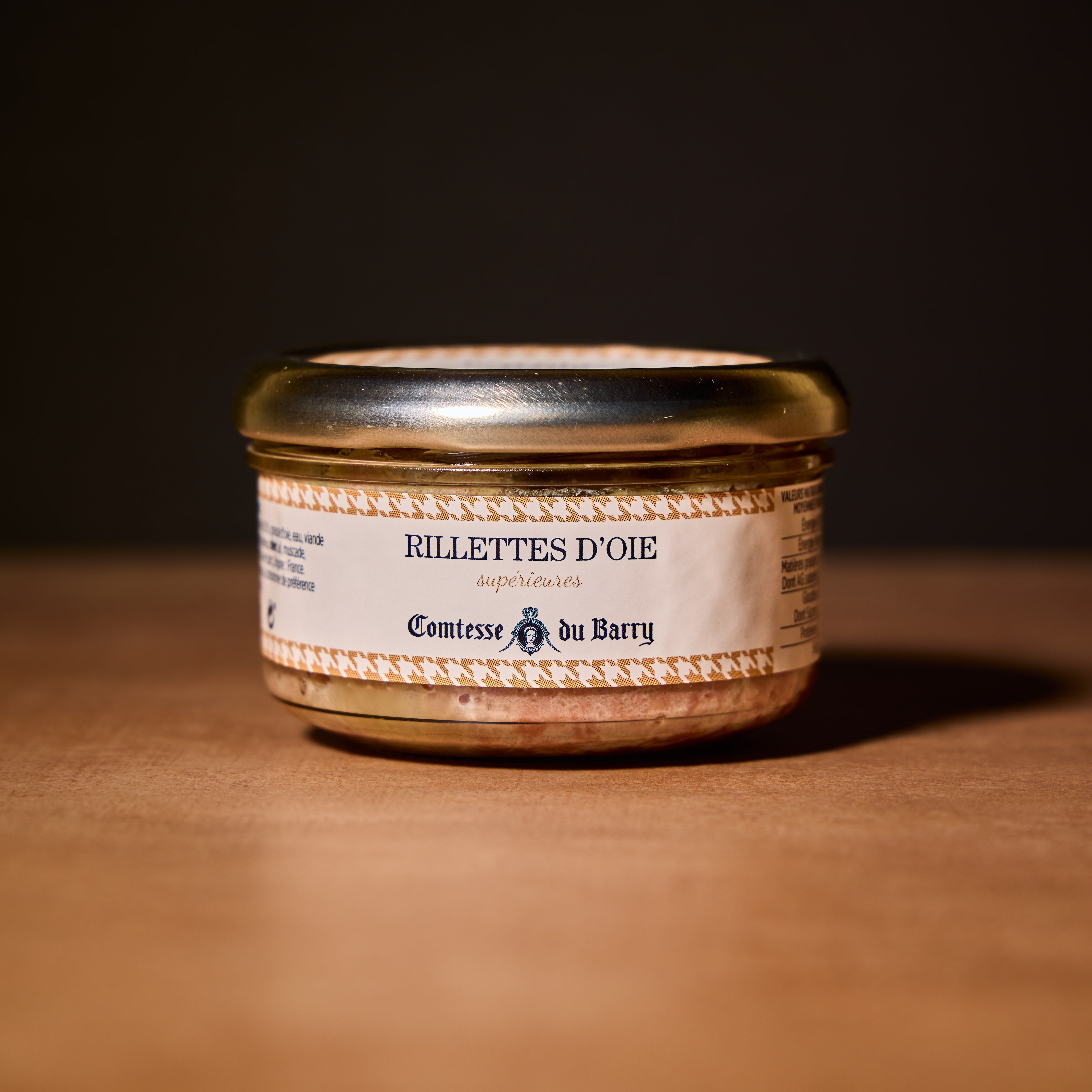 Comtesse Du Barry Chicken rillette with porcini mushrooms & argan - 140g Olives&Oils(O&O)